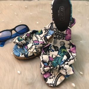 Coach Karen Cork Slide Sandal